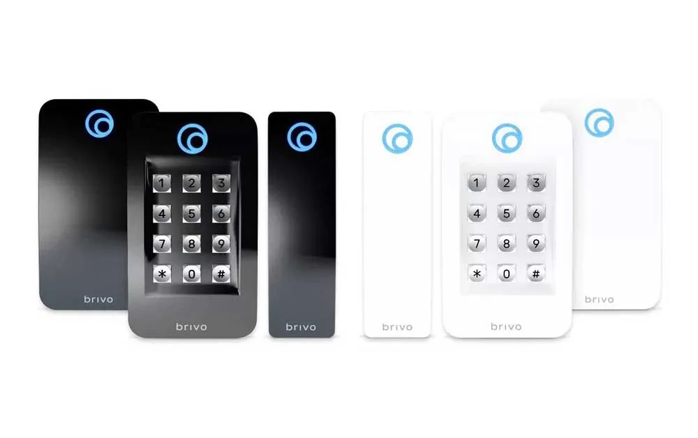 Brivo cloud access control dashboard showing real-time door entry events.