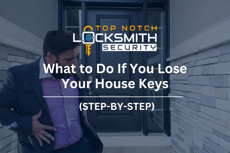 What to Do If You Lose Your House Keys (Step-by-Step)