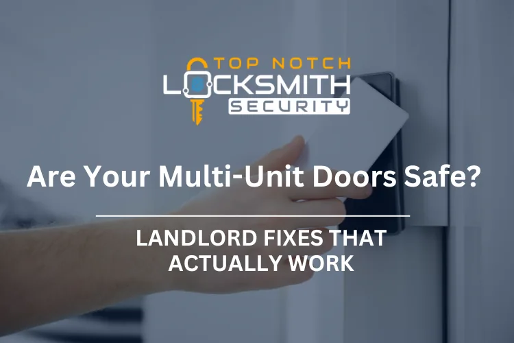 Are Your Multi-Unit Doors Safe? Landlord Fixes That Work