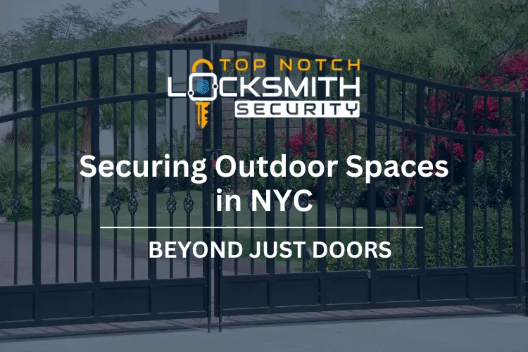 Beyond Doors: How Locksmiths Secure Outdoor Spaces in NYC