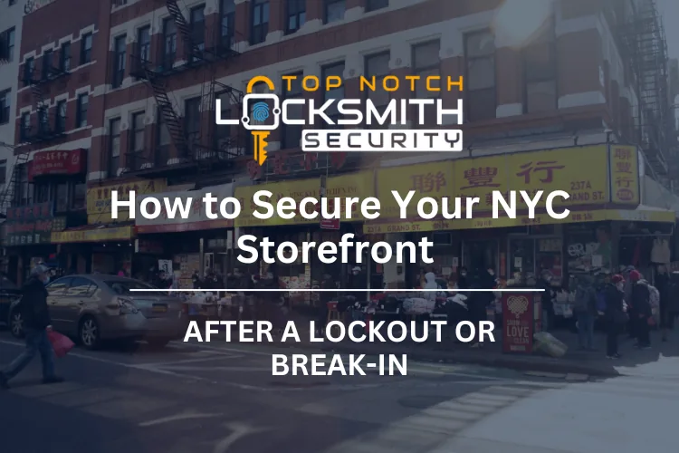How to Secure Your NYC Storefront After a Lockout or Break-In
